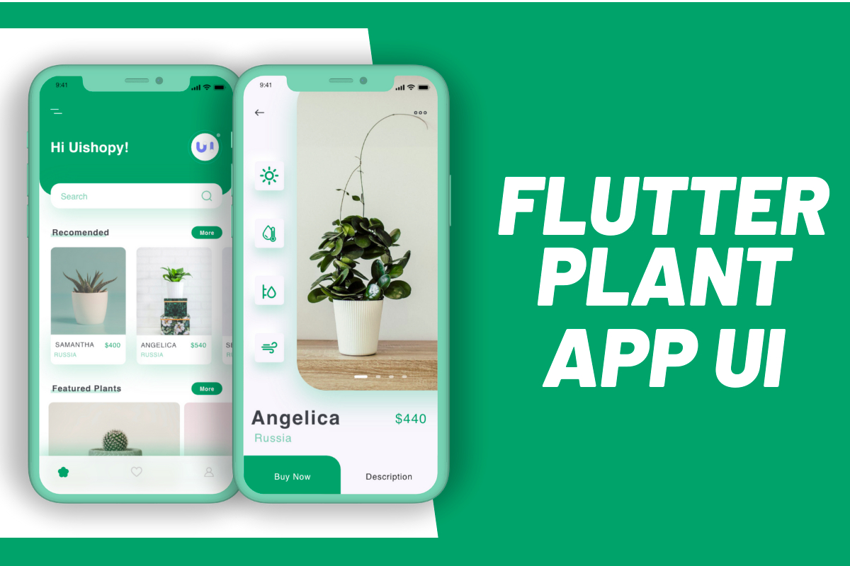 Flutter Plant App UI