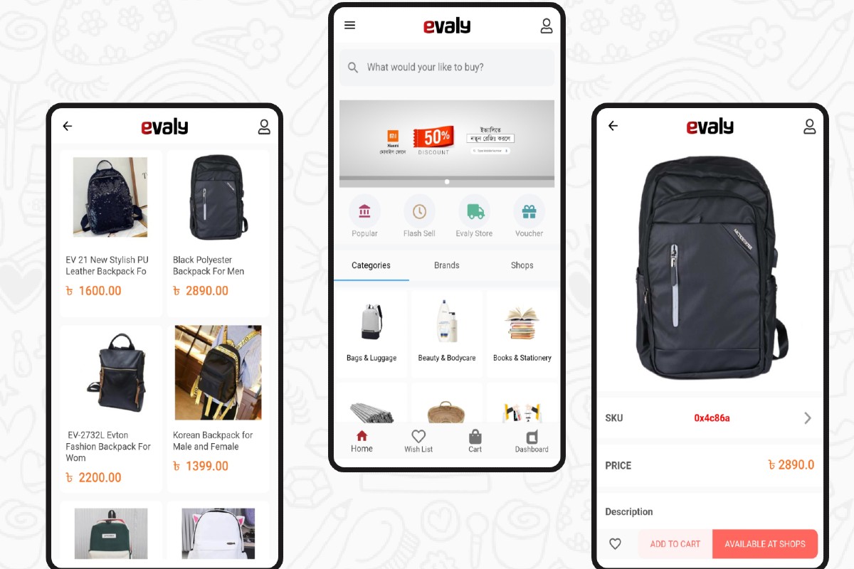 Evaly - Free Flutter E-Commerce App UI