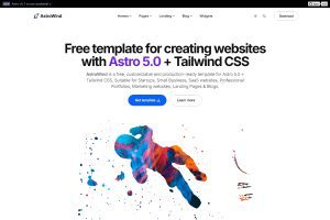 AstroWind - Free Astro Tailwind Starter Template