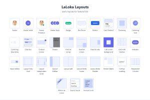 LaLoka Layouts - Free Tailwind Component Library